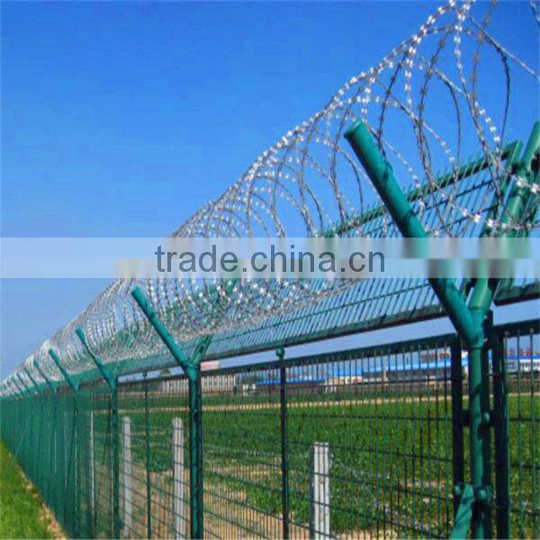 welded razor barbed wire (ISO9001 manufacturer)