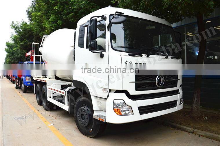 DongFeng 6*4 cement mixer truck 8m3 concrete mixing truck