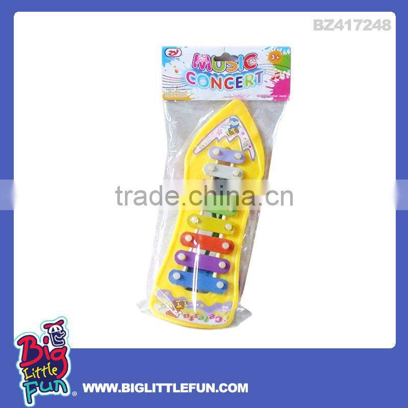 Musical toy pull along piano toy xylophone