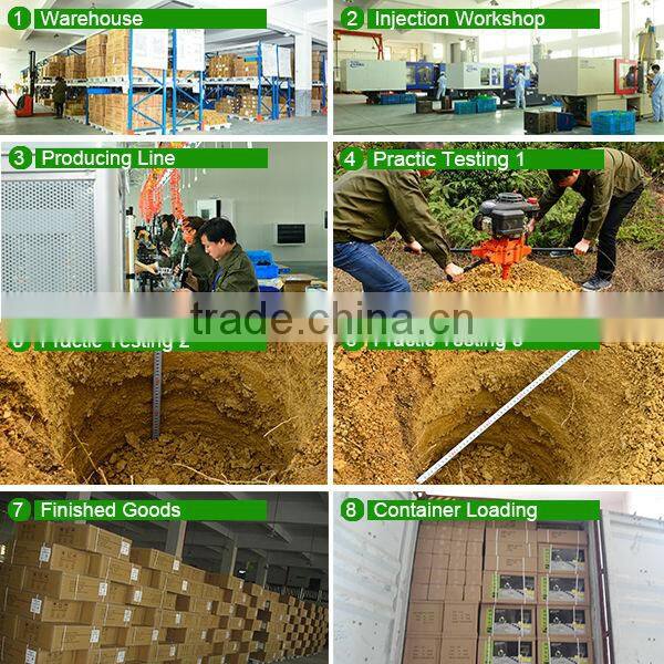 Manual Earth Auger Ground Drill Price for Earth Drilling Diamond Drill Bit for Sale HL490A