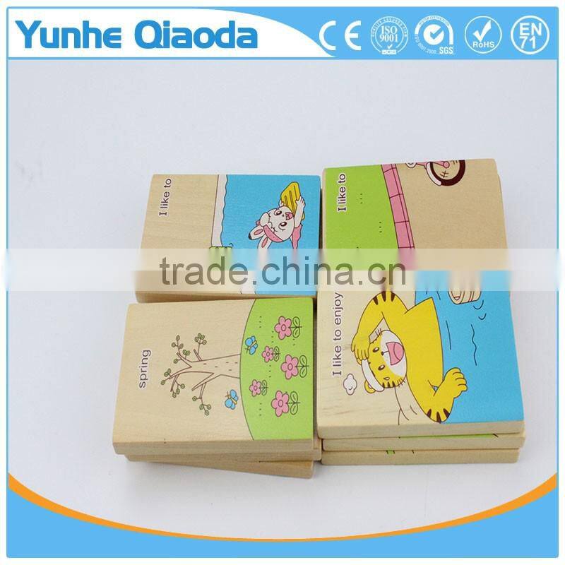 Early Learning Wood Puzzle Card - English study