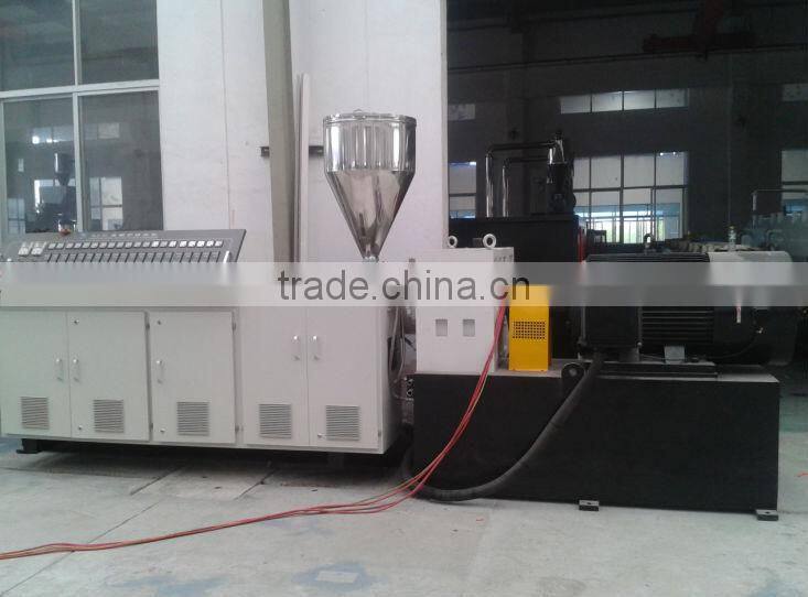 double stage side force feeder plastic granulator pelletizer