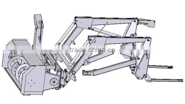 hot sale top quality new design trator use front snow blower with CE certification