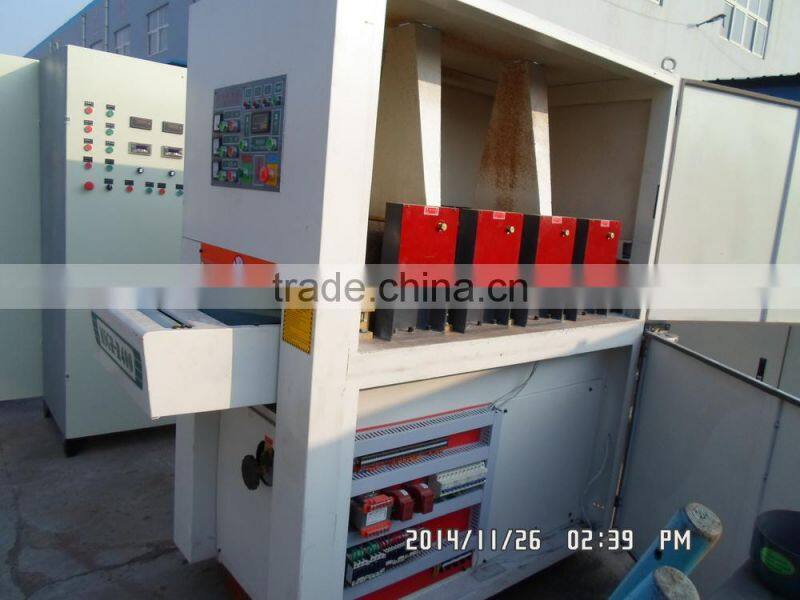 plastic napping machine brushing machine for profile and board