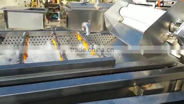 automatic chicken feet processing machine chicken feet cleaning slaughting machine