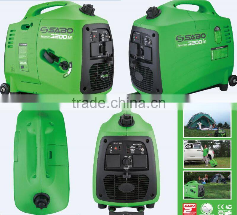 Silent Portable Digital Inverter Generator,3.2KVA,4-Stroke,2Years Warranty,100% Copper Coil&Permenant Magnet