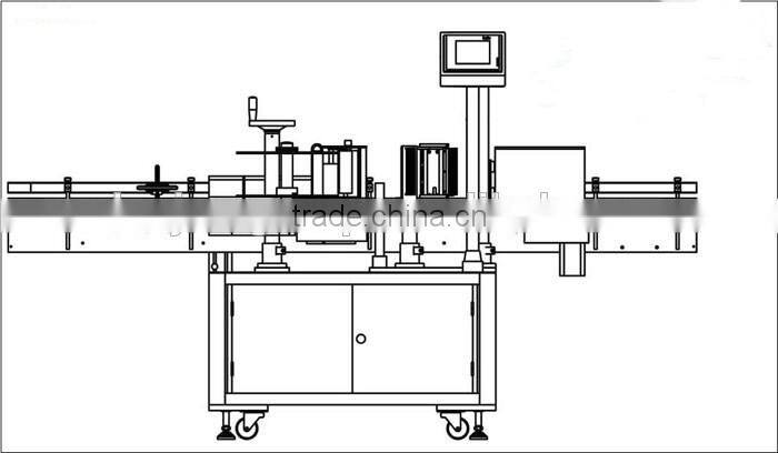 Standard self-adhesive bottle labeling machine for sale