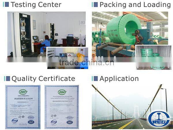 LEC YDC Post Tension Unbonded Epoxy-coated Strand Wire