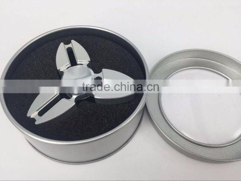 2017 Trending Products Si3N4 608 ceramic bearing fidget spinner ABS Tri-Spinner Desk Focus Toy