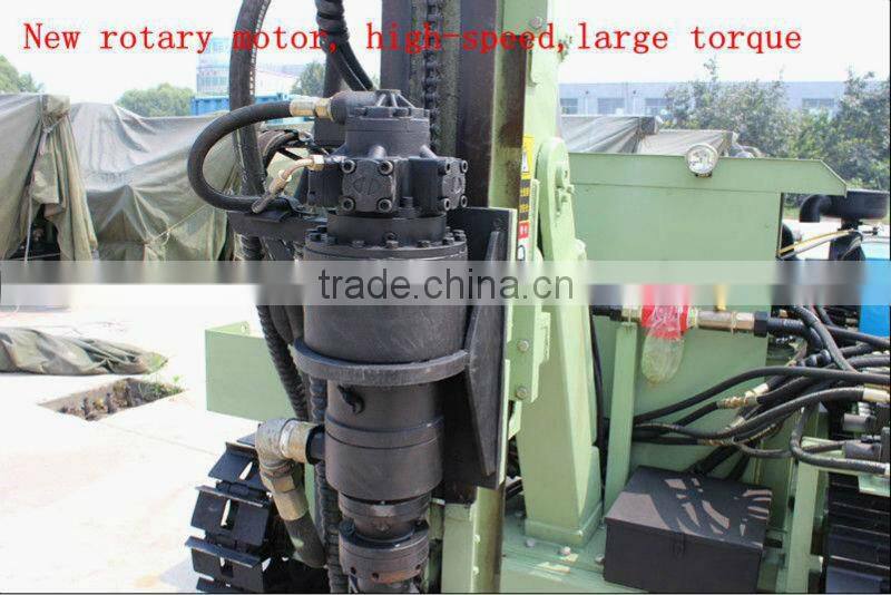Air DTH drilling rig! HF100YA2 shot hole drill equipment