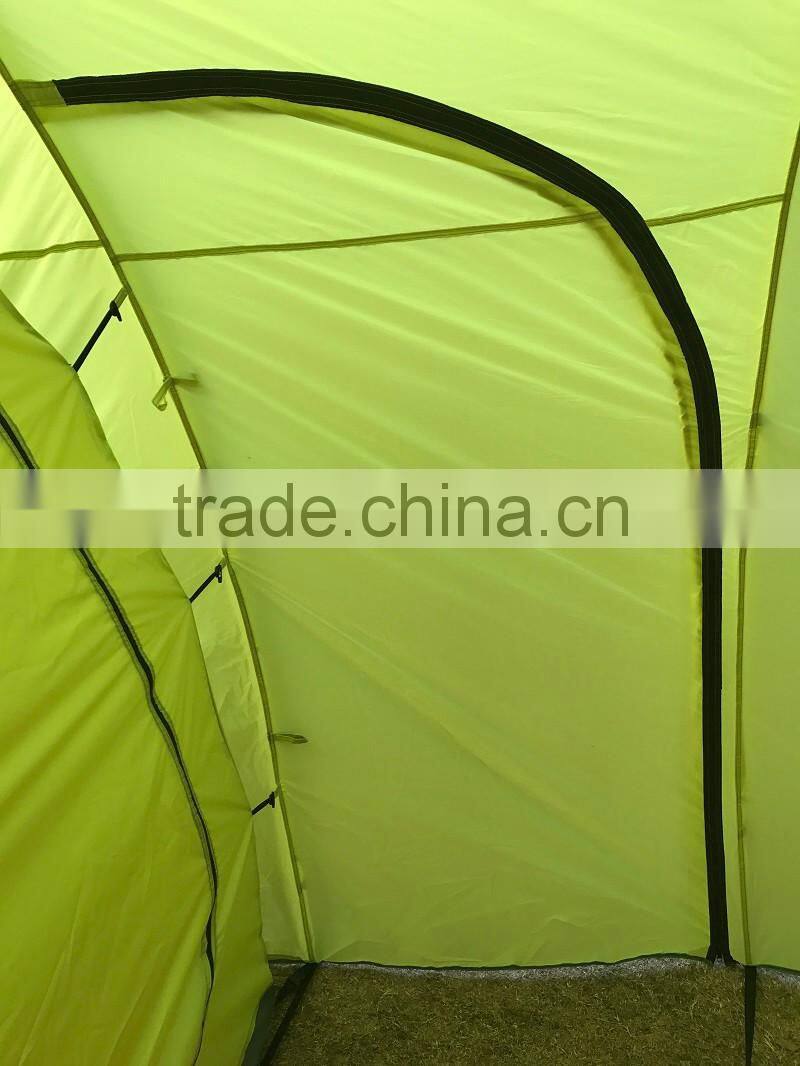 Double Layers Campping Tent with Motorcycle Storage Room Motorcycle Cover