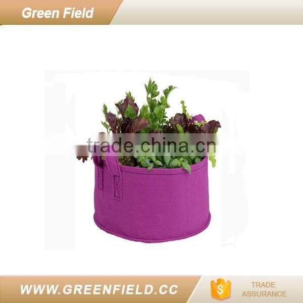 Blue planter bag garden felt growing bag
