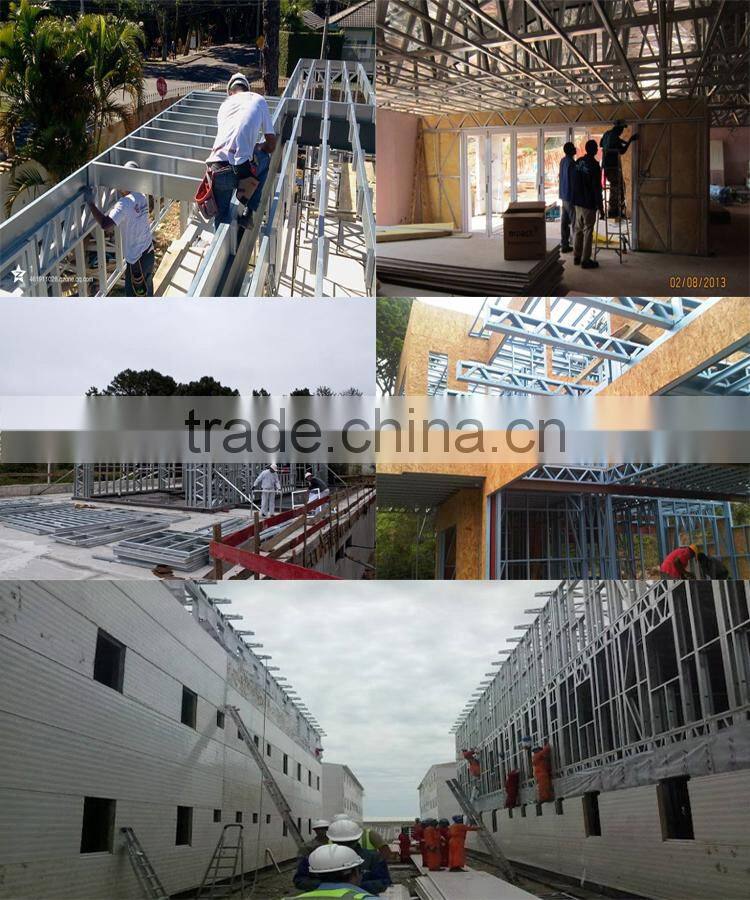 China cheap price light steel structure prefabricated home