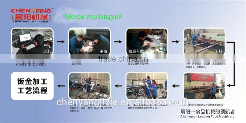 Panko bread crumbs processing line