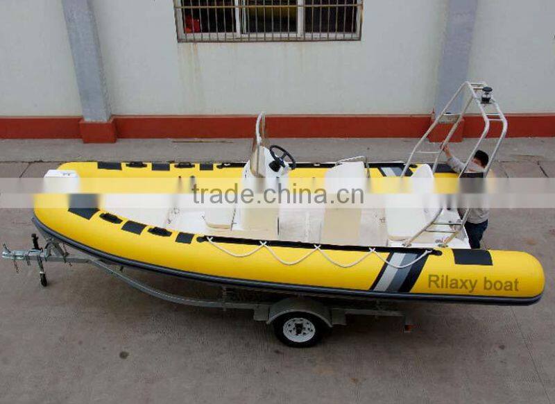 Made in China Hypalon Rigid Inflatable Boat
