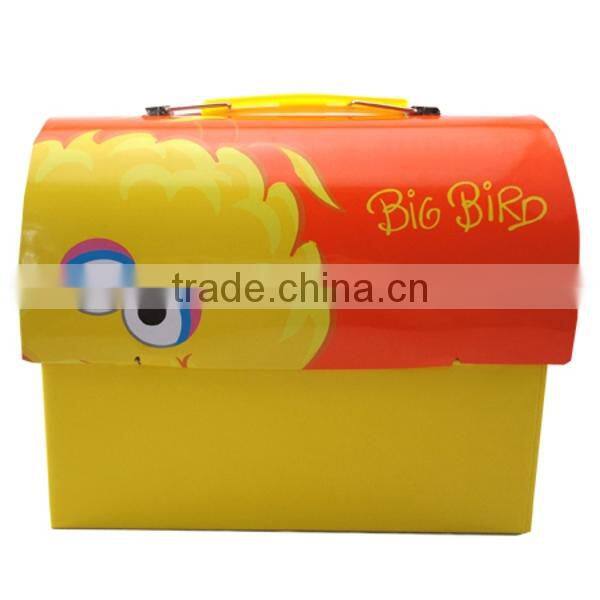 fashion lunch tin box with lock