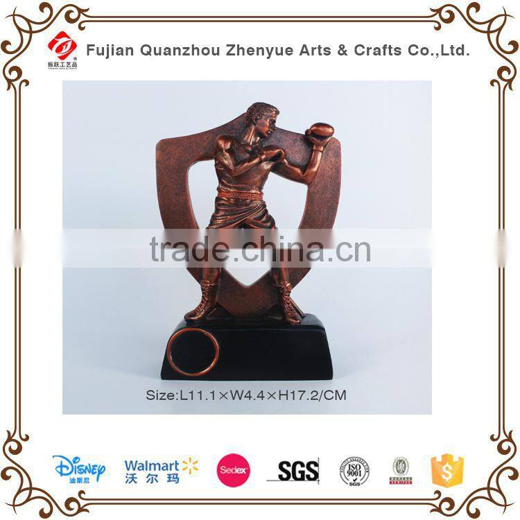 2015 cheapest polyresin sports trophy cup