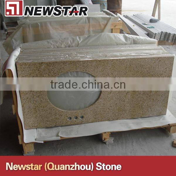 Newstar desert gold granite vanity top