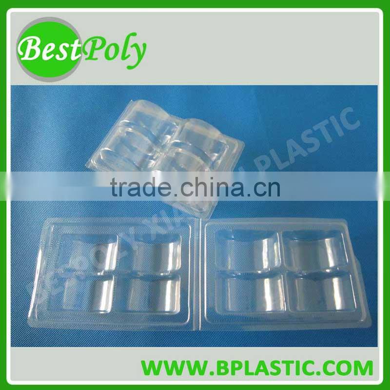 High quality plastic tray for macarons clamshell packaging