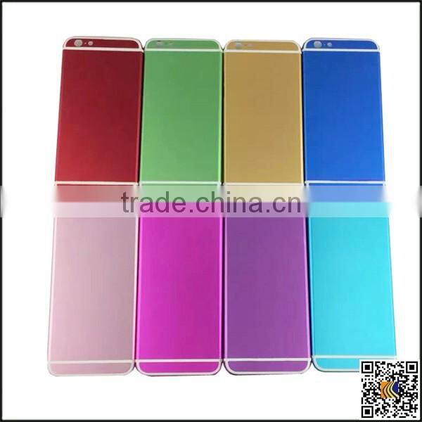 Whosale Colorful Back Cover Housing For Iphone 6/6plus,colorful phone housing