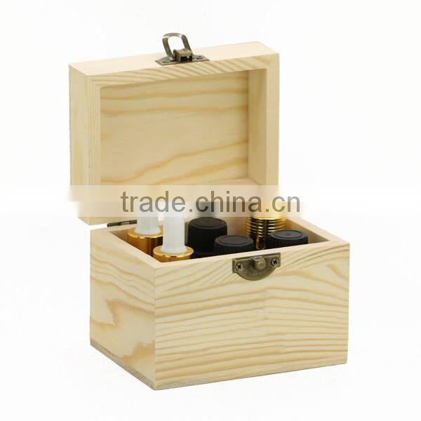 Exquisite Solid Wood Cosmetic Box, Essential Oil Wooden Package Box