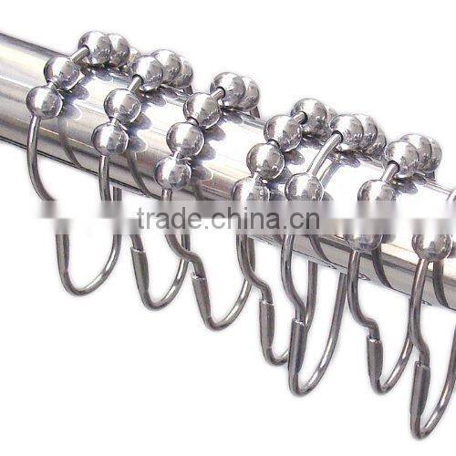Shower Curtain Rings/Hook Hangers on Bath Rod & Curtains