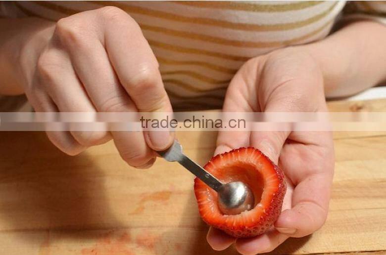 Kitchen gadgets tomato strawberry stem leaves huller remover