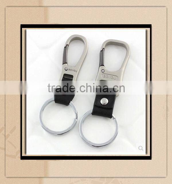 Hot selling card Leather Keyring