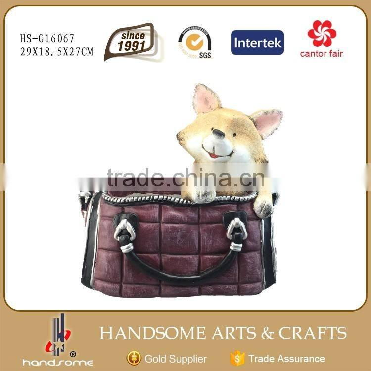 Garden Decoration Custom Resin Figures Animal Flower Pot Hanger