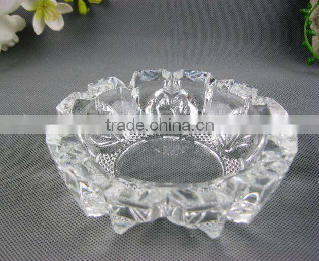 glass ashtray ,clear glass ashtray