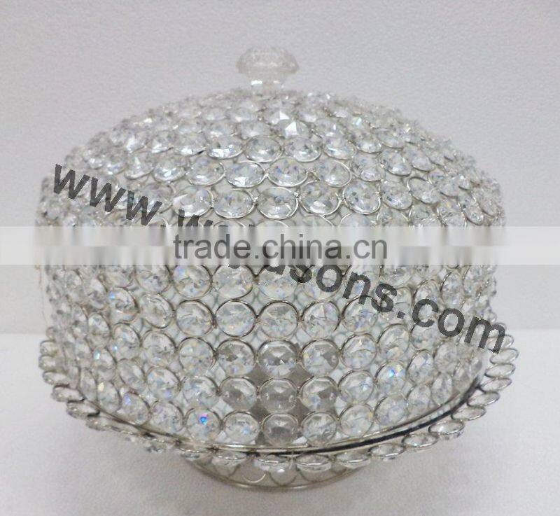 Party use decor crystal votive candle holder