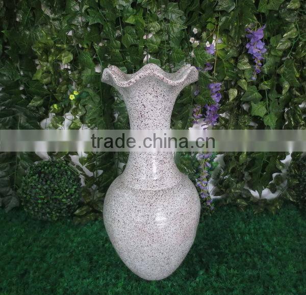 Home decor fiberglass vase / floor vase / marble vase