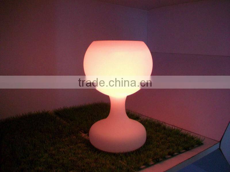 Popular rechargeable battery cordless led table lamp