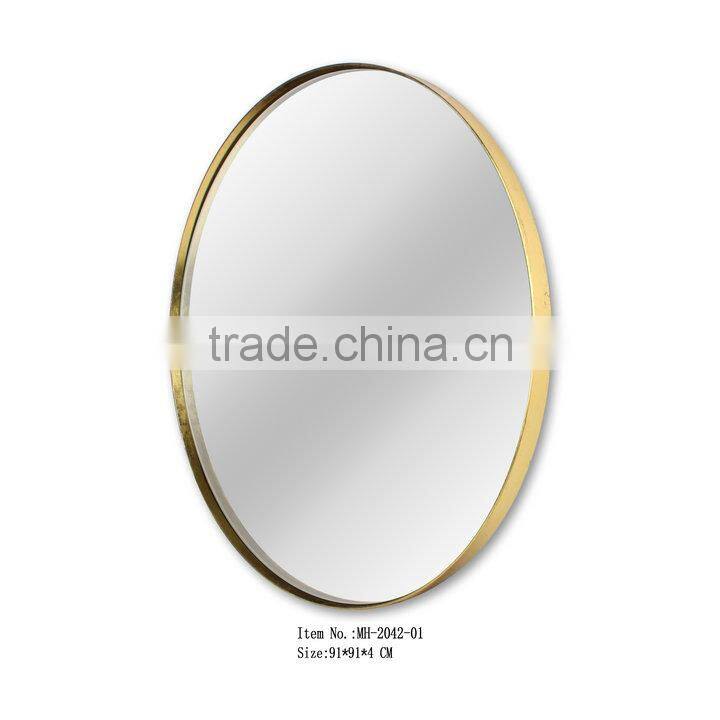 Iron round framed mirror for home decor MH-2042-01