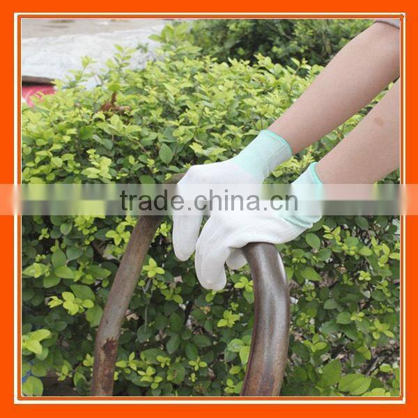 13g blanc, pu palm gants de travail de securite