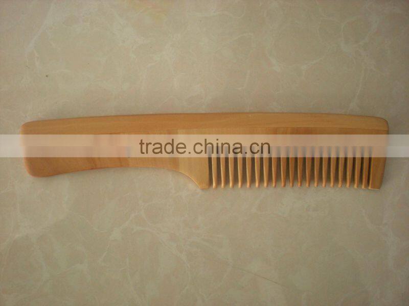 wooden comb