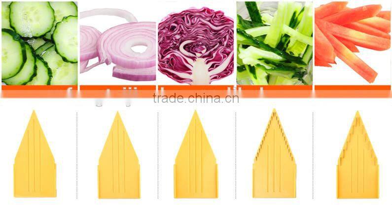 New Plastic Mandolin Food Slicer Vegetable Grater Shredder Cutting