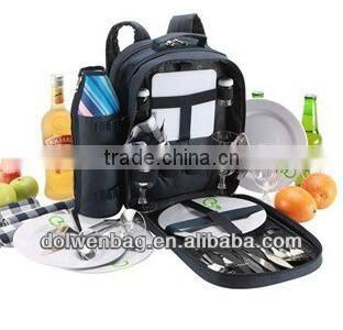 Multifunction Picnic cooler bag with polyester
