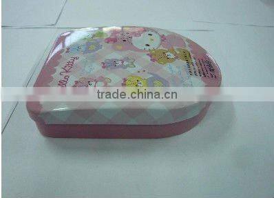 Lovely Candy Tin, Half-Circle Shaped Candy Tin