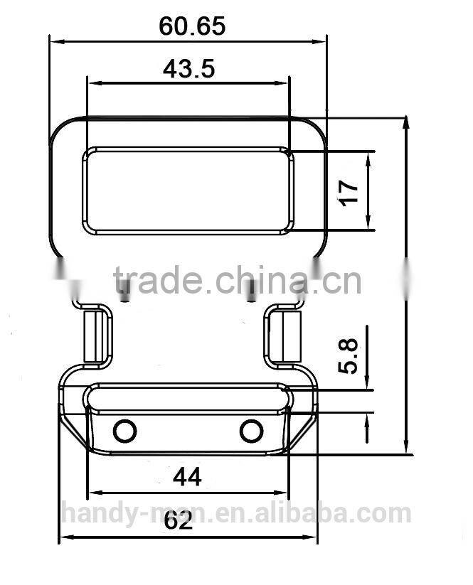 A825 Aluminum Small Harness Rock Mountain Climbing Sport Belt Fashion bag Quick Release Buckle
