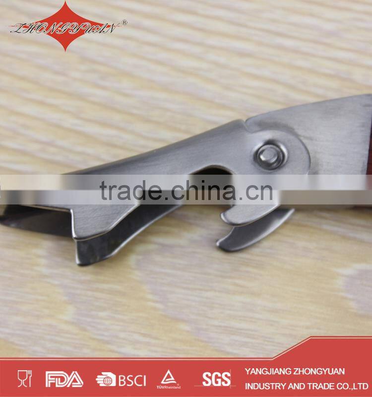 Funny wine bottle opener wine corkscrew with knife