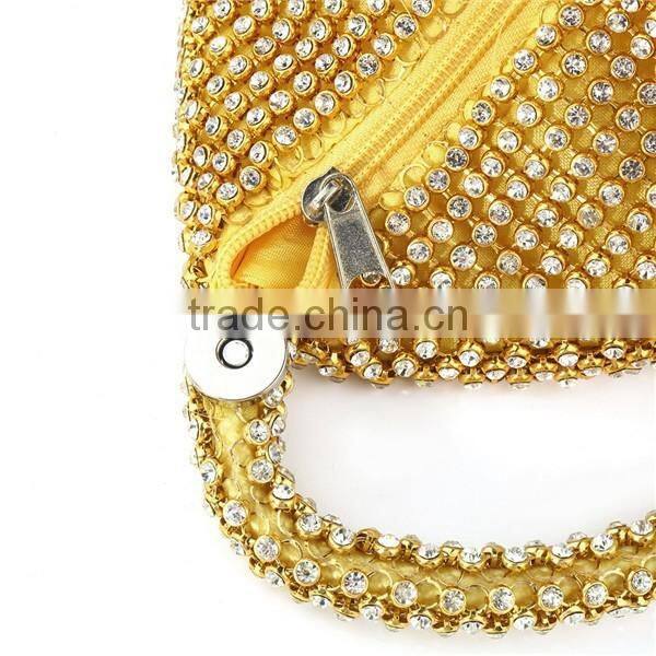 1 Pc Triangle Full Rhinestones women bag bolsa feminina messenger bags Women's Evening Clutch Bag Party Prom Wedding Purse