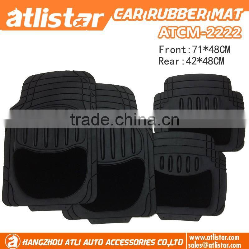 4pcs of mat and full set type 5d car mats rubber