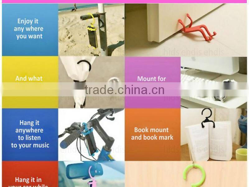 Air free fashion car mobile holder for mobile phone pda