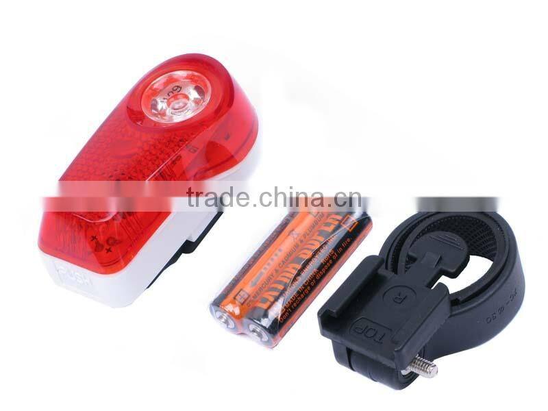 Wholesale 0.5W Plastic Bicycle Rear Light Set Bicycle Safety Light