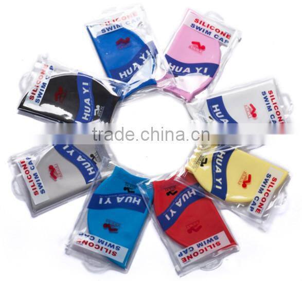 silicone scupltural Spa Newly National Flag swimmimg cap