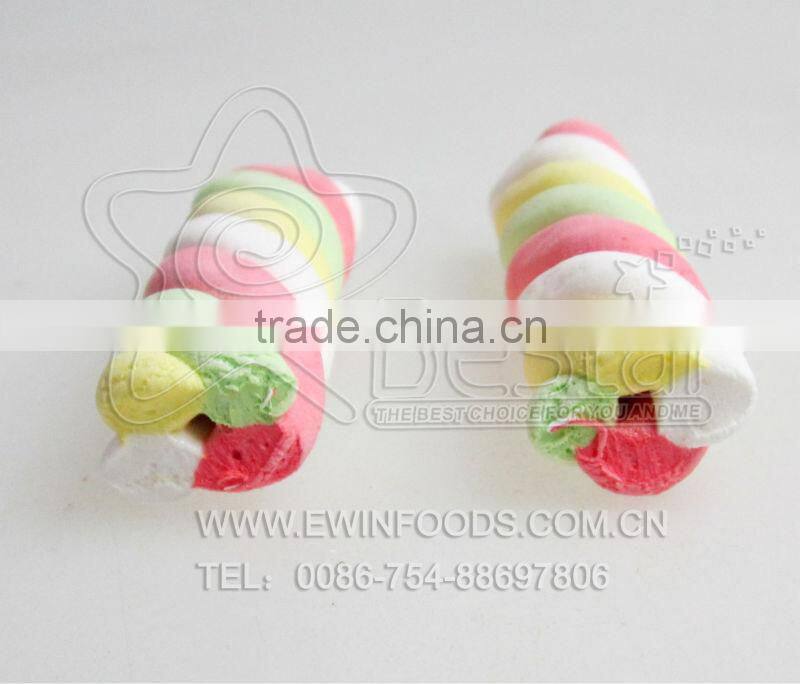 Hot Selling !!! Halal Candy Fruity Flavor Mini Twist Marshmallow