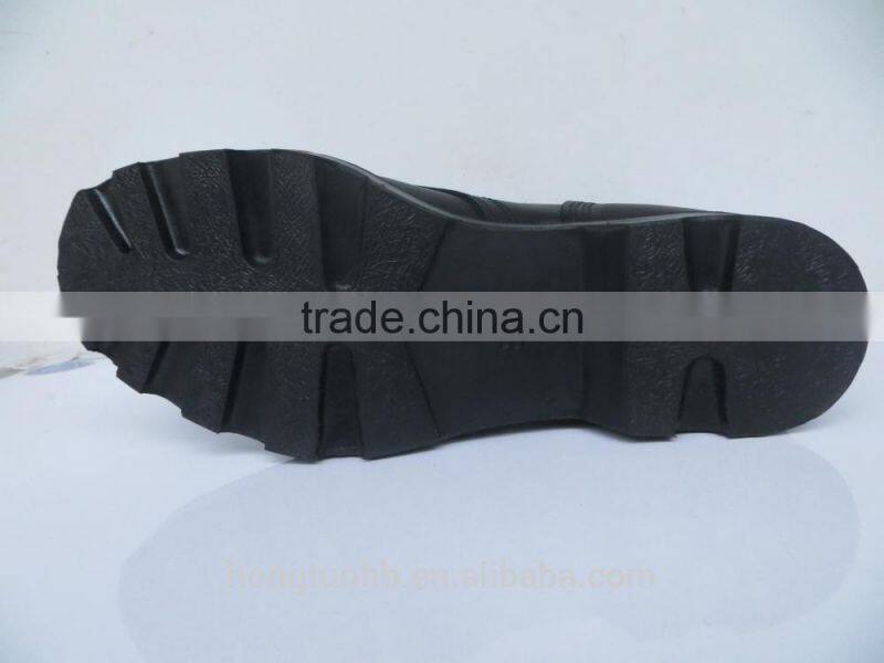 Army boot with molded sole