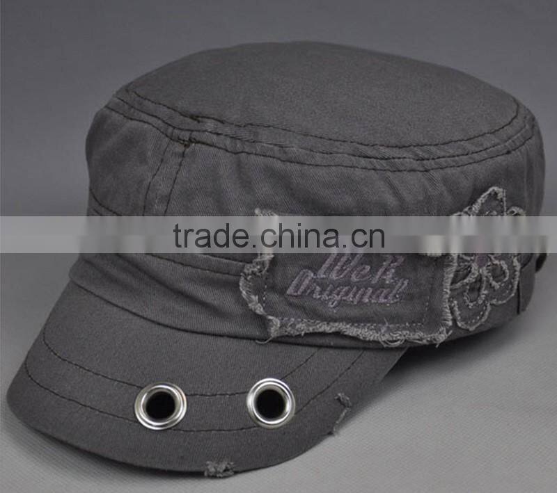 Hipster Beret Distressed Military Hats