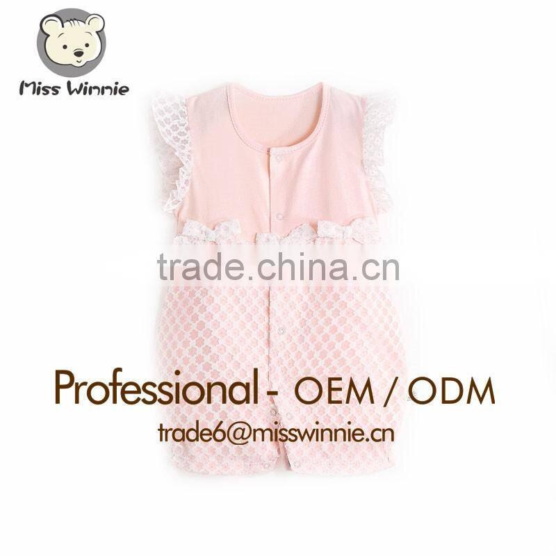 2016 summer baby Girl Romper Cotton Toddler Romper Cute Baby Clothes